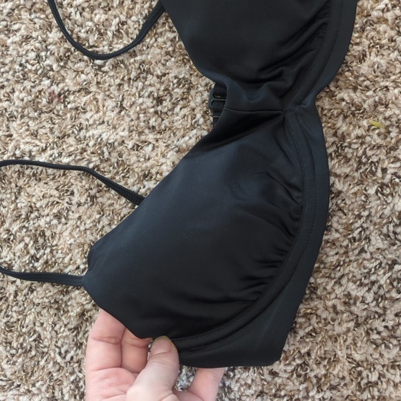 Body Glove smoothies black palmer swim suit underwire bikini top 💋 - Picture 6 of 9